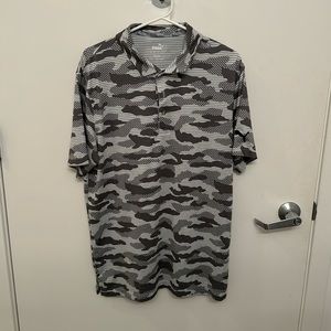 Puma golf shirt- camo